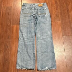 Y2K Shady LTD Blue Baggy Jeans Size Mens 34 x 30